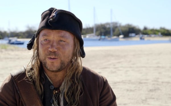 Stephen Graham in a still from the 2017 film Pirates of the Caribbean Dead Men Tell No Tales