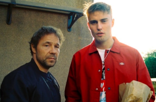 Stephen Graham in a still from the music video of the song Spit of You by Sam Fender