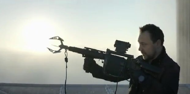 Stephen Graham in a still from the video CODnapped