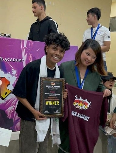 Steve Jyrwa on winning Music in Motion competition