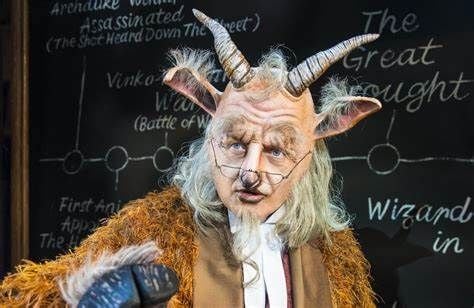 Steven Pinder as Doctor Dillamond in the West End production Wicked (2024)