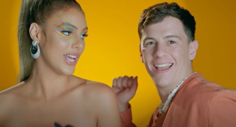 Still from the song titled 