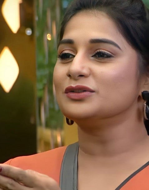 Sudeepa Pinky while on the sets of Bigg Boss Telugu season 6 in 2022