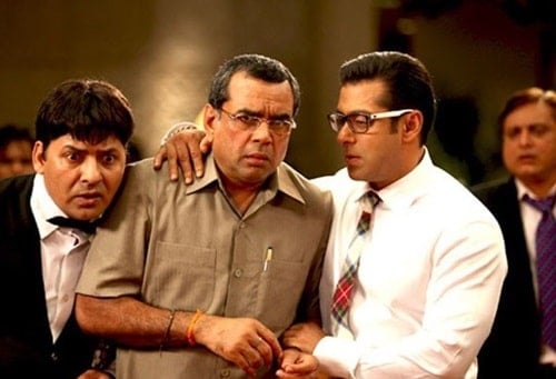 Sudesh Lehri in a still from the film Ready