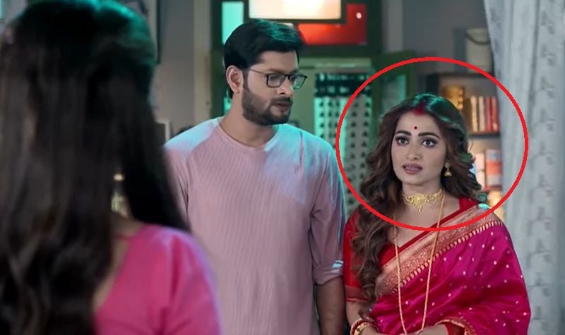 Sudipta Banerjee in the TV show Sohag Jol