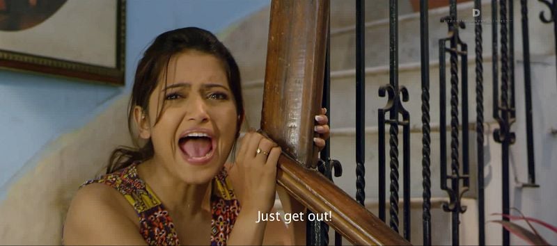 Sudipta Banerjee in the film Gobhir Gopan Brishti