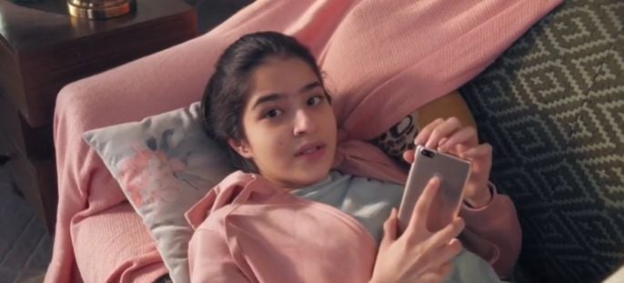 Suhani Sethi in a campaign for Amazon Fire TV stick