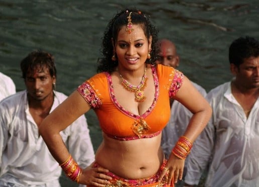Suja Varunee in a still from the film Varnajalam