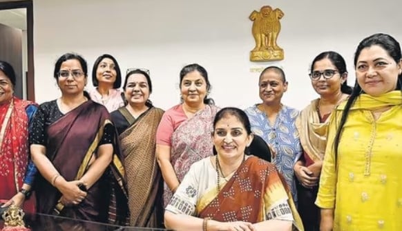 Sujata Saunik during her period in the health sector