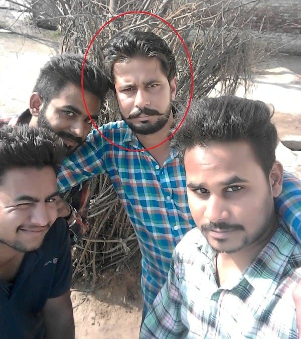 Sukha Duneke when he was working as a peon