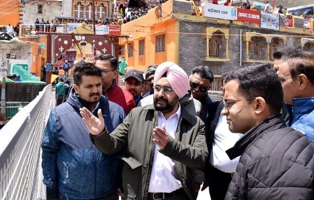 Sukhbir Singh Sandhu while serving as the chairman of the National Highways Authority of India (NHAI)