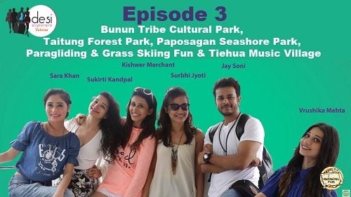 Sukirti Kandpal in Desi Explorers Taiwan