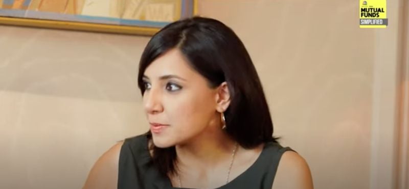 Sumaira Abidi in a still from CNBC-TV18