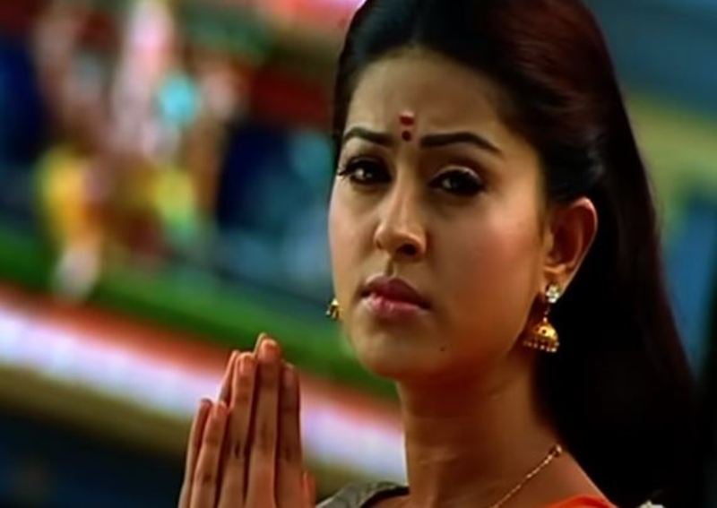 Sumalatha in a still from the Tamil film Murattu Kaalai (1980)