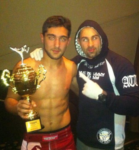 Suman Mokhtarian after winning a championship in 2012