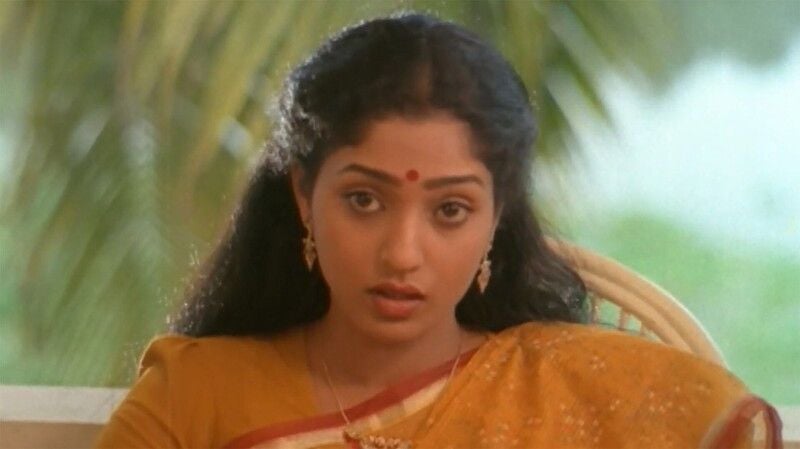 Suman Ranganathan in a still from the Malayalam film titled 