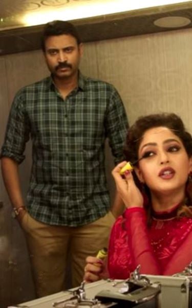 Suman Ranganathan in a still from the Tamil film titled 