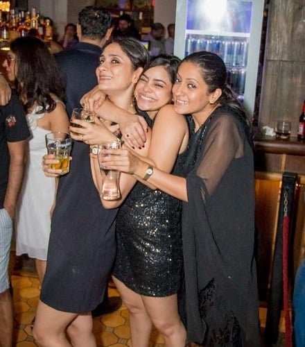 Sumona Chakravarti in a party