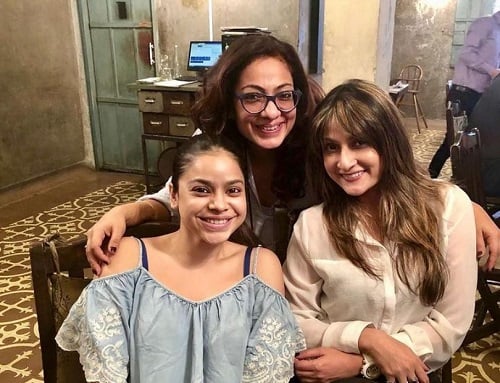 Sumona Chakravarti with Urvashi Dholakia and Tarana Raja