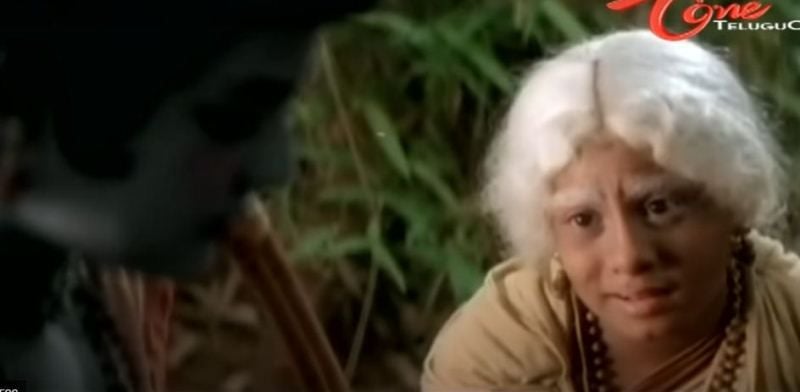 Sunaina Badam as Sabari in the film 