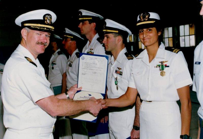 Sunita Williams in USNA, class of 87