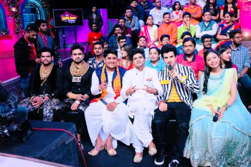 Sunny Waghchoure and Sunjay Gujar in Indian Idol