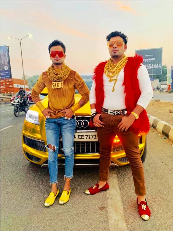 Sunny Waghchoure with Sanjay Gujar