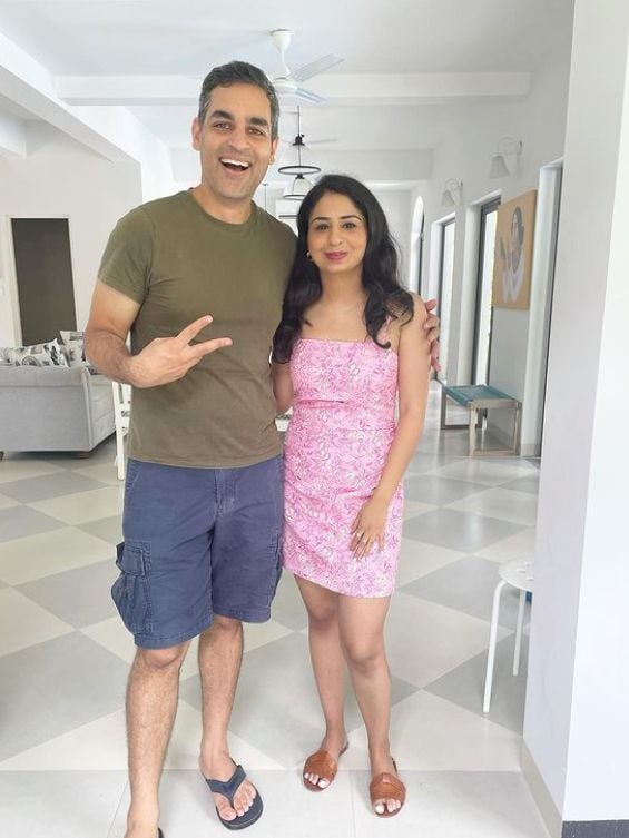 Supriya with Ankur Warikoo