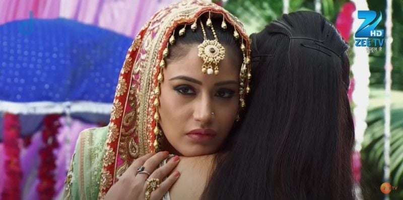 Surbhi Chandna in a still from the 2014 Hindi TV series
