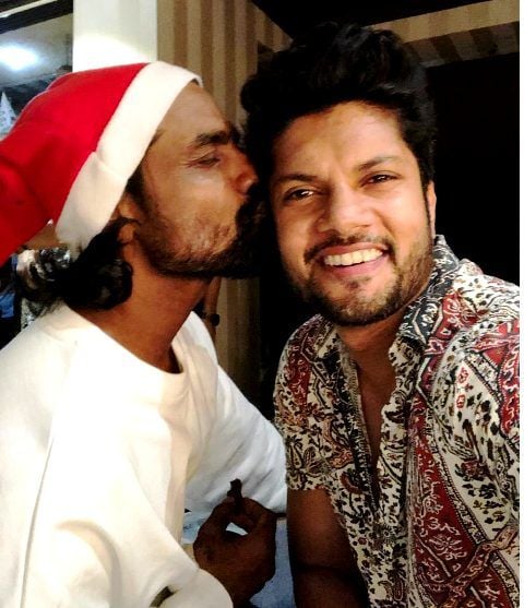 Sushant Pujari with Remo D