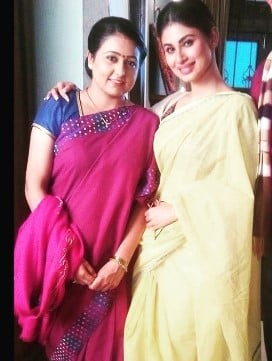 Swati Tarar on the sets of Naagin 2
