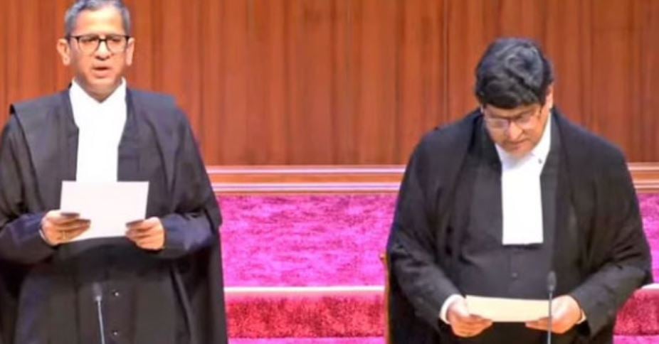 Swearing in Ceremony of Justice Sudhanshu Dhulia