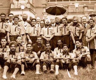 Indian Football Team at the 1952 Helsinki Olympics