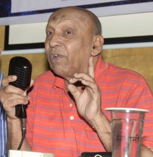 Syed Shahid Hakim during a program of the Sports Authority of India (SAI)