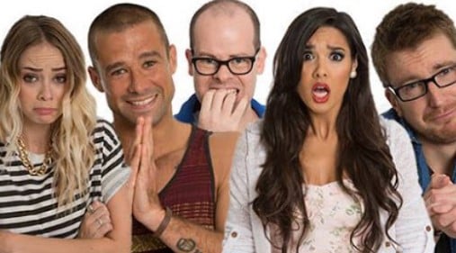 Tahan Lew Fatt on the poster of the television show, Big Brother