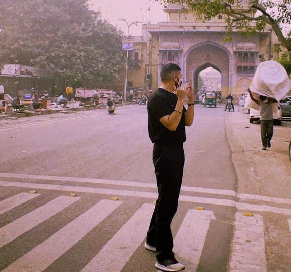 Talwiinder while enjoying a trip