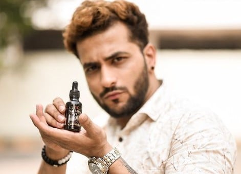 Tanish Ghorpade advertising for Man Arden Products