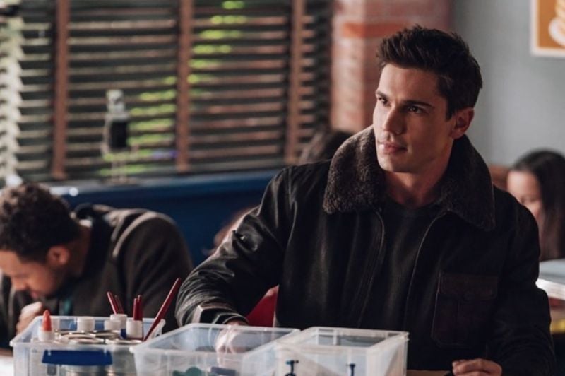 Tanner Novlan in a still from the English TV series titled 