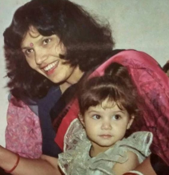 Tanya Purohit in childhood