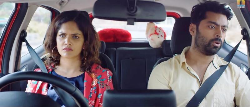 Tarak Ponnappa as Vasudev Murthy in the film Amruth Apartments (2021)