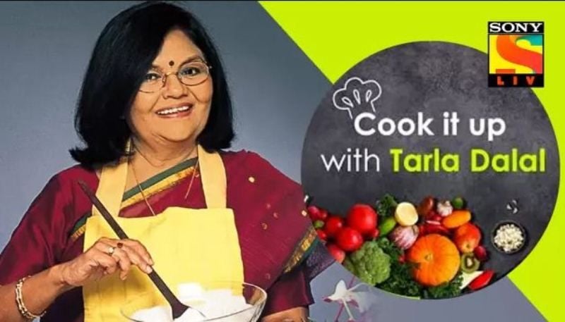 Tarla Dalal cooking show 