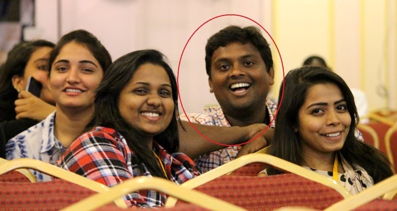 Tasty Teja when he was working as a software developer