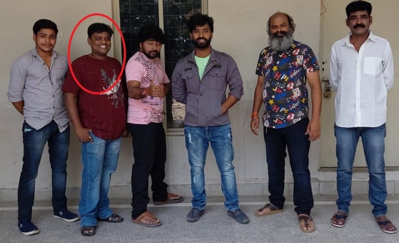 Tasty Teja with other actors of Jabardasth comedy show