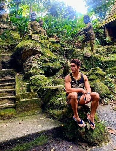 Tayne De Villiers during his trip