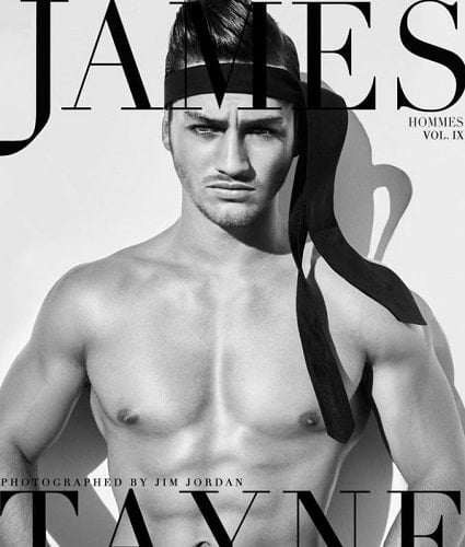 Tayne De Villiers featured on James magazine