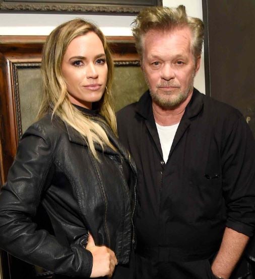 Teddi Mellencamp and her father