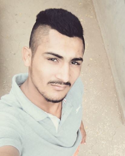 Tejpal Singh during his teenage years