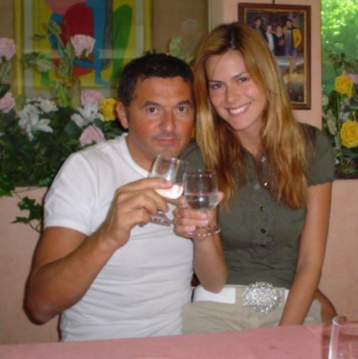 Thais Souza Wiggers with Teo Mammucari