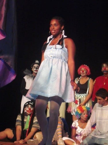 Thamiris Maia in a stage show