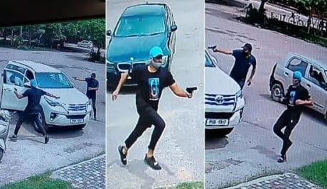 The CCTV footage of Vicky Middukhera murder case